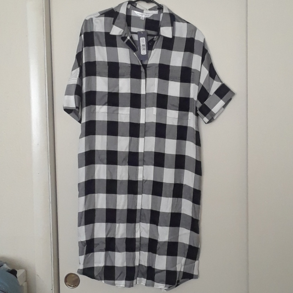 Downeast Plaid out Dress/tunic